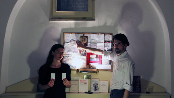Agathe Boulanger / Recherche à la villa, vidéo, capture d'écran, documentation de recherche, Villa médicis, Rome © Agathe Boulanger / Grégoire Devidal