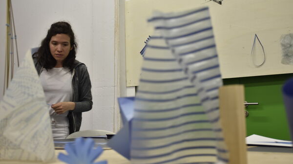 Charlotte Bracho / Charlotte Bracho, résidence de recherche, juin 2022 © BO