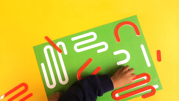 Eloïsa Pérez / Prélettres, atelier de reconnaissance de modules d'écriture, 2014 © Éloïsa Pérez / ANRT