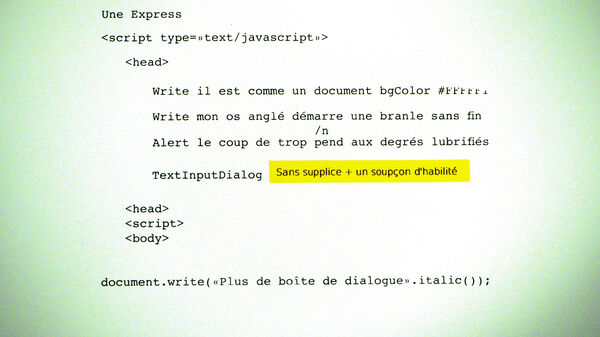 Eva Gerson / Une express © Éva Gerson
