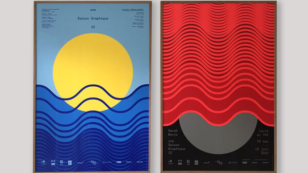Sarah Boris / Le Théâtre Graphique, affiches sérigraphiées, Sarah Boris © Sarah Boris
